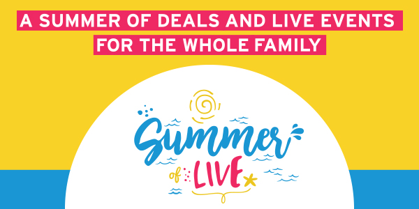 Be part of our Summer of Live and Minimaster campaigns!