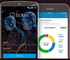 Ticker is available for Android
