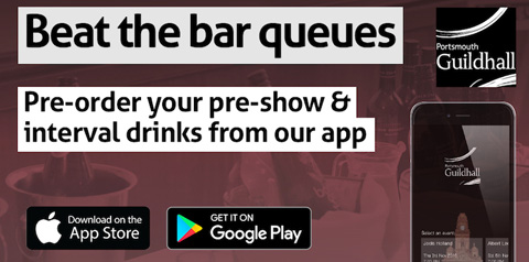 Our app helps patrons avoid queuing for drinks at Portsmouth Guildhall