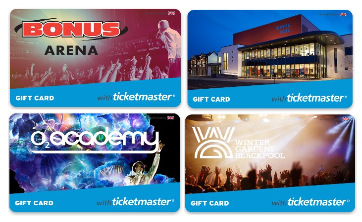 Two more venue branded e-gift cards launched