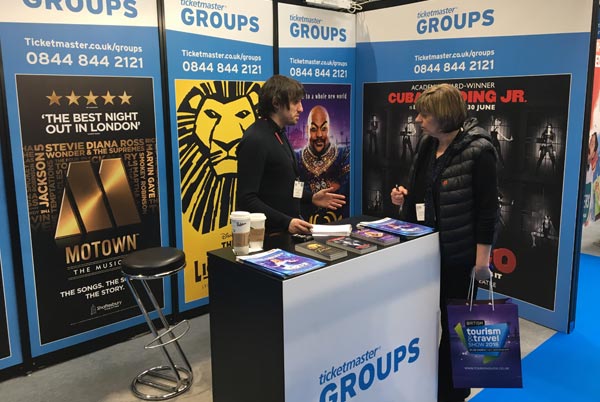 Our Groups team was at the British Tourism & Travel Show