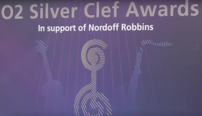 Watch the action from the O2 Silver Clef Awards
