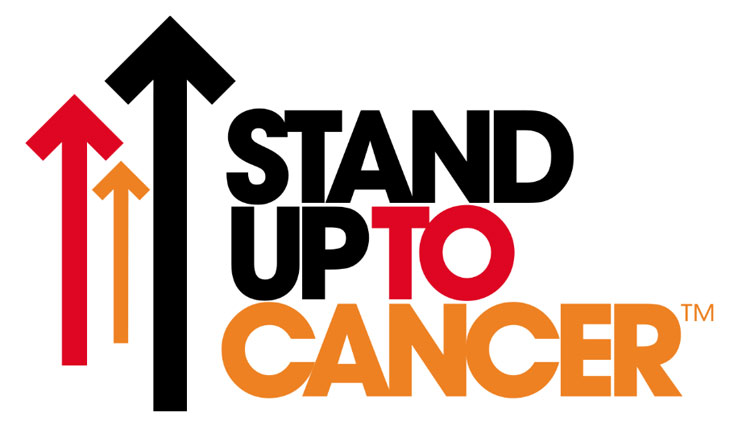 We raised over £230,000 for Stand Up To Cancer