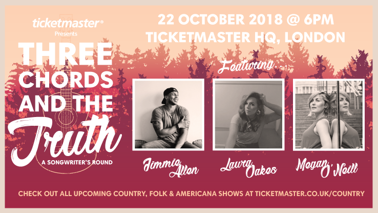 Ticketmaster announces Three Chords & The Truth songwriters round