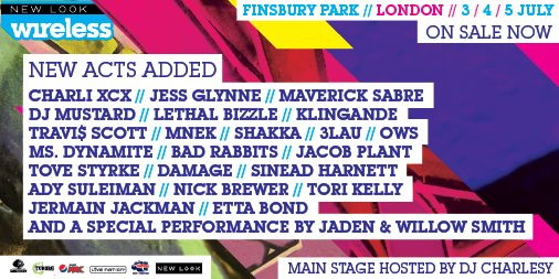 Wireless Festival 2015 adds Charli XCX, Jess Glynne and more