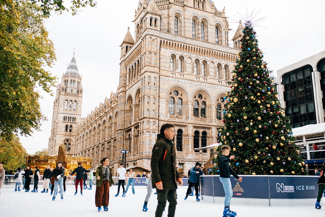 The Natural History Museum Ice Rink’s final season is a record breaker