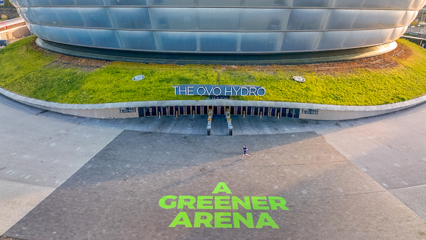 OVO Hydro is first arena in the world to achieve ‘A Greener Arena Certification’￼