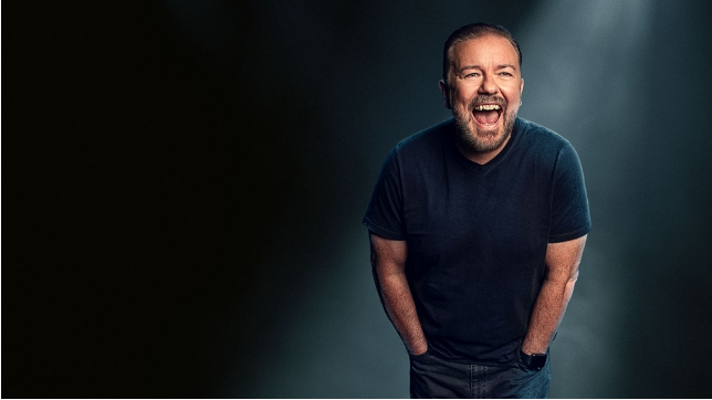 Ricky Gervais donates £1.9 million to animal charities through sales made on Ticketmaster