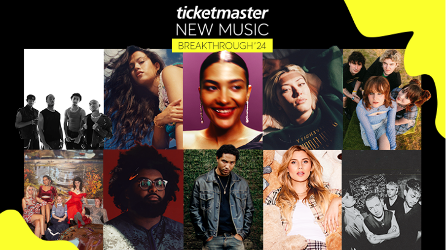 Ticketmaster unveils Breakthrough 2024 list with all artists to receive inaugural Breakthrough Grant