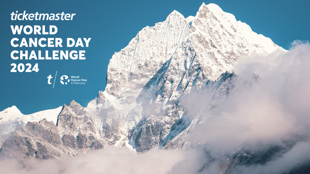 Ticketmaster takes on Everest challenge to support Cancer Research UK