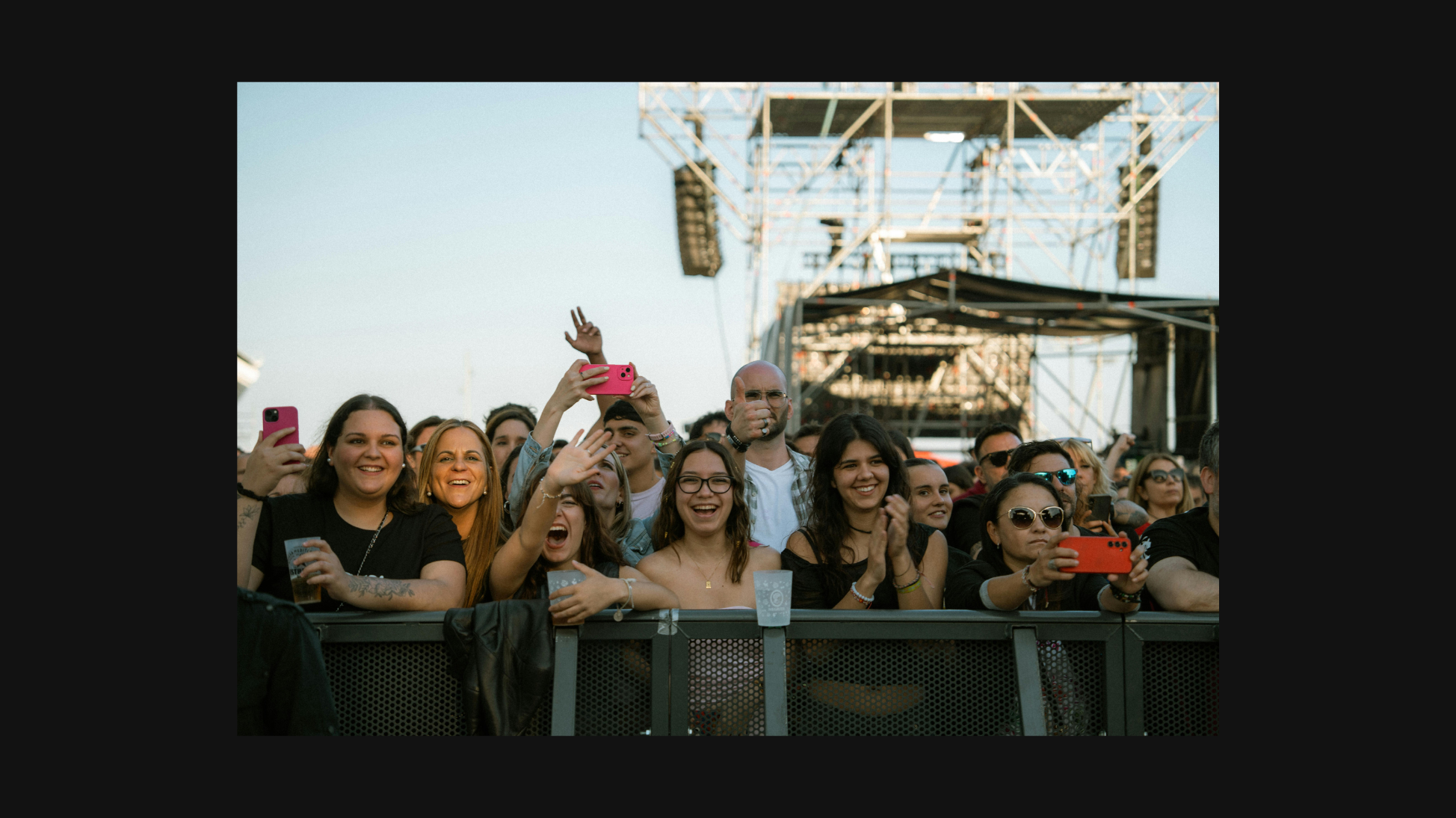 People in a crowd