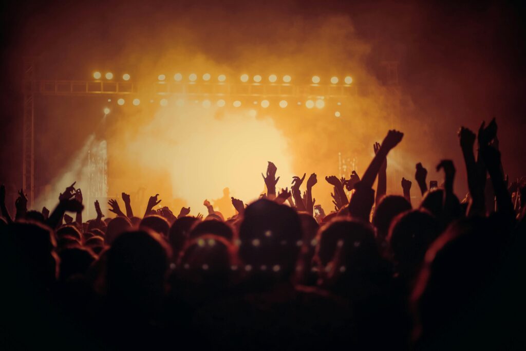 Live Music Crowd